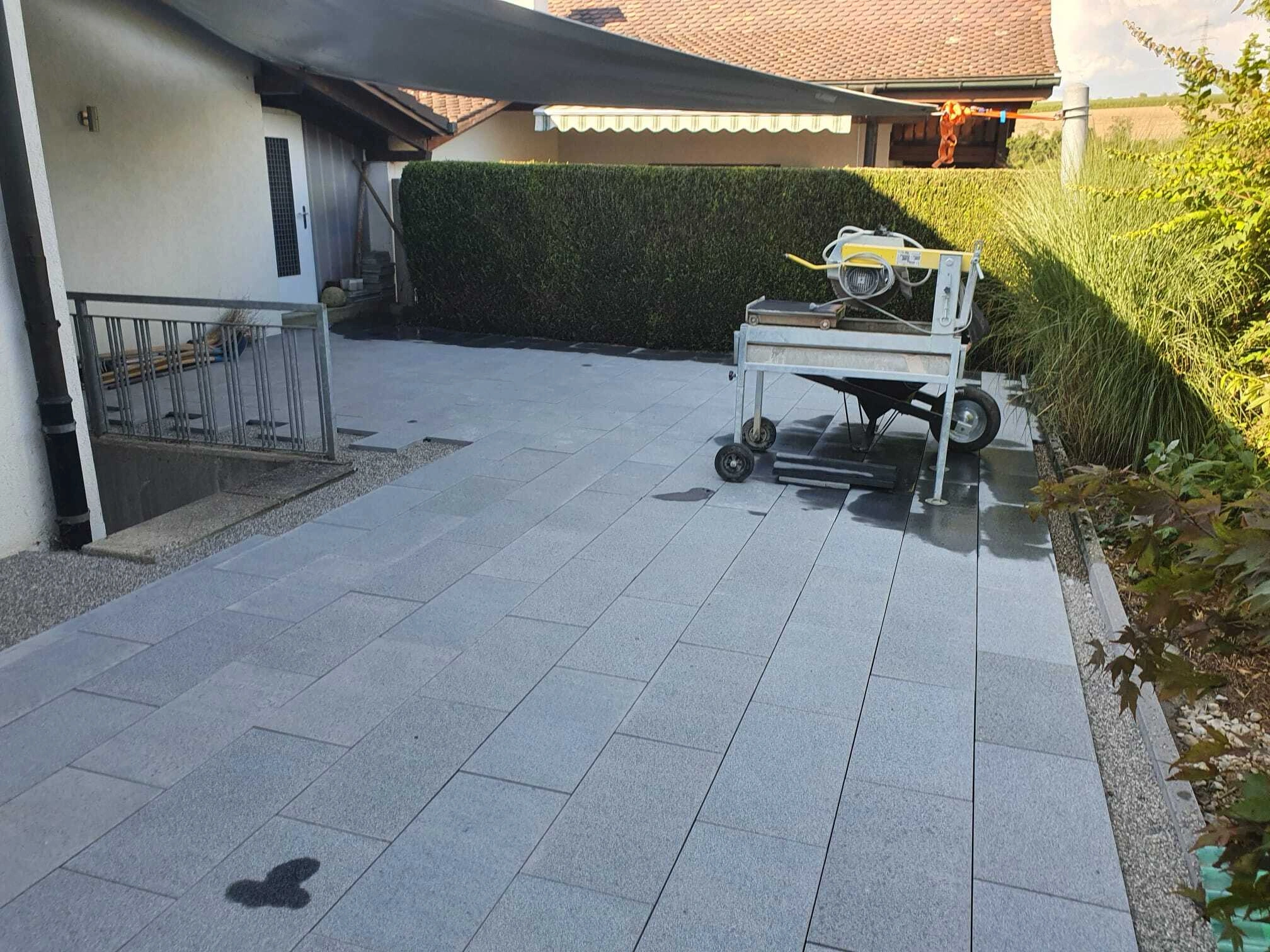 terrassenbau garten