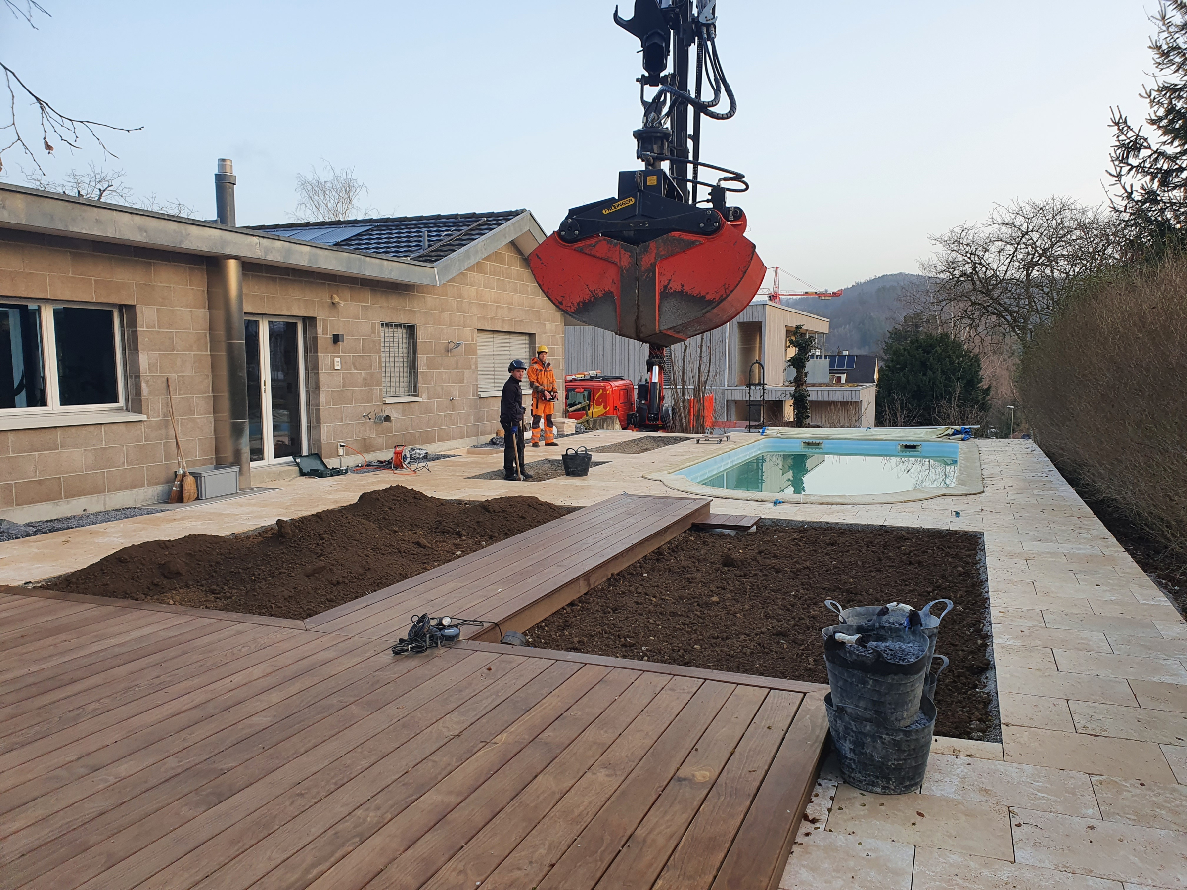 Professionelle Gartenarbeiten von MK Gartenbau in der Region Basel